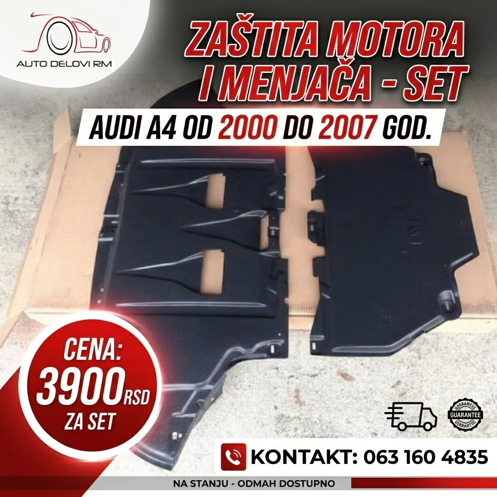 Zastita motora Audi A4 na akciji